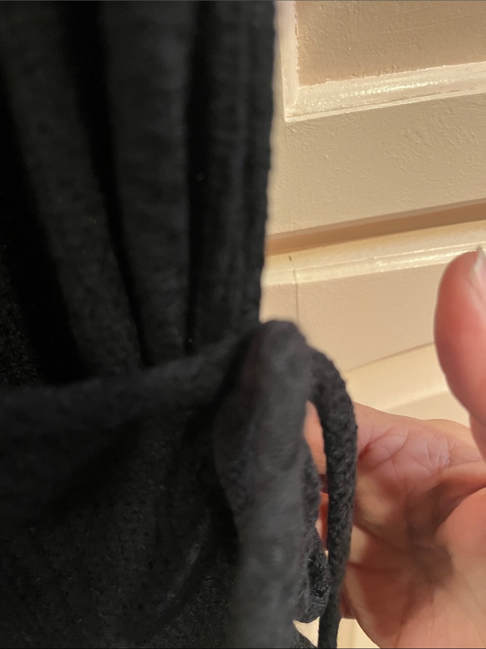 Altar'd State Black Short-Sleeve Wrap Top with Side Tie NWOT - Picture 3 of 5